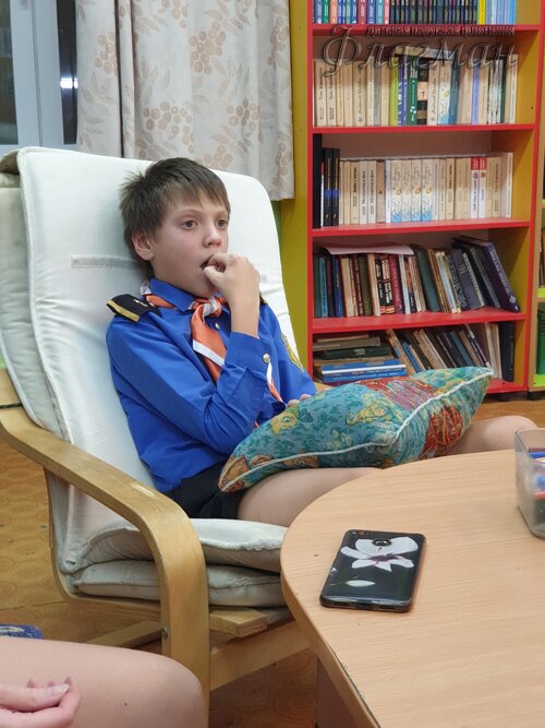 Занятия в отряде